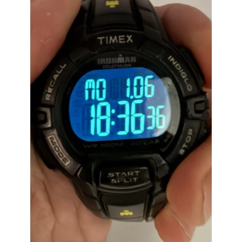 Timex TW5M15900 New Battery Ironman Triathlon Mens Watch 44MM 8